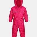 Regatta Professional Baby/Kids Paddle All In One Rain Suit - Jem - Pink - 24-36 MONTHS