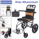 AU Lightweight Transport Wheelchair Folding Aluminium Travel Chair,Mobility Aids