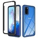 Phone Case for Samsung Galaxy S20 Glaxay S 20 5G 6.2 inch Slim Hard Clear Cover Shockproof Soft TPU Bumper Hybrid Rugged Heavy Duty Protective Cell Accessories Gaxaly 20S G5 Cases Women Men Blue