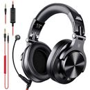 OneOdio A71 Wired Over Ear Headphones with boom microphone