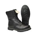 Sneaker BRANDIT "Brandit Accessoires Lined Army Boots" Gr. 47, schwarz (black) Herren Schuhe Schwarz Weiß