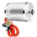 Kunray Electric DC Motor 72V 3000W Motor, Electric Scooter Brushless Motor Max Speed 6700rpm, Electric Dirt Bike Motor Engine, Go Kart Electric Motor with Temperature Sensing