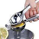 Lemon Squeezer - Stainless Steel Lime Juicers - Anti-Rust and Durable, Easy to Extract All Lemon/Citrus Juice, Suitable for Home, Bar, Etc