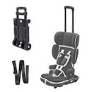 Car Seat Stroller, Car Seat Carrier for Airport with Wheels and Compact Fold, Foldable Car Seat Travel Cart with Belt