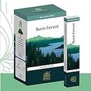 Himalaya Premium Agarbatti Stick for Everyday Use | Aroma Fragrance Sticks | Pooja Room Items for Home & Prayers (Rain Forest Incense, Pack of 12 of 15 Gm)
