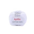 Katia Cotton 100% - Colour: Blanco (1) - 50 g / approx. 120 m wool