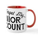 APSRA Dont Forget My Senior Discount Mugs 11 oz Ceramic Mug (283927527) Printed Coffee and Tea Ceramic Mug- 11OZ Ceramic Coffee Mug