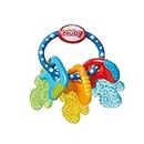 Nuby IcyBite™ Keys – Soothing Teether | Multiple Teething Surfaces | Refrigerator Safe | Suitable from 3 Months Plus