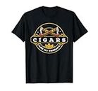 Funny Cigar Smoker Vintage - Cigars Are My Therapy T-Shirt
