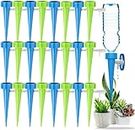 Toxen Plant Waterer, Automatic Plant Watering Spike Self Watering Drip Irrigation System with Control Valve Switch for Garden Home Indoor Outdoor (12PCs)