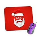 REGALOCASILA Santa Flying On Sleigh Non Slip Rubber Base Gaming Mouse Pad for Computer Desktop PC