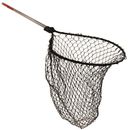 Frabill Sportsman Series Landing Net, 21 x 25 Hoop , Poly Netting, 36 in Collaps