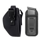 Tactical OWB Gun Holster Right Hand Pistol Holder with IWB Single Magazine Pouch