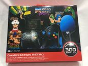 Data East Gamestation Retro Plug And Play Console 300 Games 3 Controllers NEW