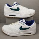 Nike Air Max 1 ID By You Trainers Men's UK Size 11 Shoes Beige Green Sneakers