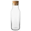 Ikea 365 Pack Of Drip-Free Carafe With Cork Stopper Lid, Glass Water Pitcher, Ice Tea Maker, 0.5 Liter