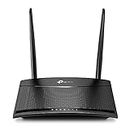 TP-Link TL-MR100, 4G LTE Router (Cat 4), Router 3G/4G velocidad hasta 300Mpbs, MicroSim, Ethernet LAN / WAN port, antena desmontable, Plug&Play