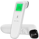 Ritalia® Digital Thermometer Non-Touch for Baby, Kids and Adults- Infrared Sensors for Fast Clinically and Accurate Readings in 1s - 3 Color LCD Screen - Battery Included