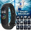 Bluetooth Smart Bracelet Heart Rate Sleep Monitor Sport Watch Fitness Tracker AU