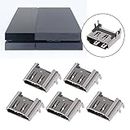 Onyehn 5pcs HDMI Port Socket Replacement Part for PS4 CUH-10xx/11xx/12xx Old Model Console