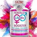 Natural Female Desire Booster Supplement Pills - Powerful Enhancement of Desire, Energy & Mood, Vaginal Health & Hormone Balance Complex for Women, with Maca Root & Horny Goat Weed - Made in USA