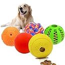 Volacopets 5 Different Functions Interactive Dog Toys, Dog Puzzle Toys, Dog Balls for Medium Large Dog, Food Treat Dispensing Toys, Puppy Balls