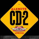 Calcomanía/pegatina de carreras CD-2 ALEMITE - NASCAR - original vintage de los años 60