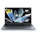 ANMESC Laptop Computer, 15.6 inch Laptop, Intel Celeron Quad-Core Processors, 8GB RAM 256GB ROM, 1366 * 768 IPS, Traditional Laptop Computers Support WiFi, Bluetooth, Type-C, TF Card, Mini-HDMI