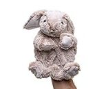 Uni-Toys - Muñeca de Mano de Conejo - 24 cm (Altura) - Muñeca de Peluche, Conejo - Peluche