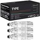 Type MP4500A Toner Cartridges Compatible with Savin 9240G 9240SP 9250G 9250SP Printers, High Yield 31000 Pages (3 Pack Black)
