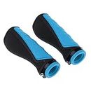 LOOM TREE 1 Pair Rubber Bicycle Handlebar Grips Electric Scooter Handle Grips Blue Cycling | Bicycle Components & Parts | Handlebar Grips Tape & Pads