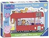 Ravensburger Peppa Pig London Bus, 24pc Giant Shaped Floor Jigsaw Puzzle