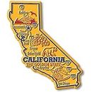 California Giant State Map Magnet