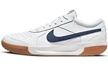 Nike Mens Zoom Court Lite 3 White/MNNAVY Running Shoe - 4 UK (4.5 US) (DV3258-102)