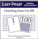 Counting Numbers 1 to 100 (2 Books in One!) (Easy-Peasy Math Flash Card Series)