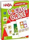 HABA Logic! Case Extension Set: Dangerous Animals - Additional Cards for Starter Case from 7 Years - Perfect as a Travel Game for on The Go - 77 Picture Puzzles Around Wild Animals - 1307153001