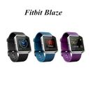 Smart Watch Fitbit Blaze Fitness Cinturino Tracker Attività Caricabatterie Prugna, Blu, Nero