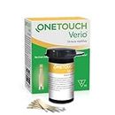 OneTouch Verio Strisce reattive per 50 test glicemici per l’automonitoraggio della glicemia I 1 confezione contenente 50 strisce reattive