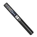 Domary Portable Handheld Wand Wireless Scanner A4 Size 900DPI JPG/PDF Formate LCD Screen Type-C Interface with Protecting Bag for Business Document Receipts Books Images