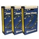Husqvarna Set of 3 OEM Chainsaw Chain H23 072G X 501840872 .325 .050 1.3mm