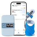 Babytone Baby Sleep Monitor with Base Station, Smart Sock Foot Monitor with Free App Report, Tracks Heart Rate, Movement and Average Oxygen Level, Fits Newborn 0 to 36 Months Old (BBSM S2)