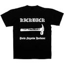 Men's Kickback Shirt Paris Negative Hardcore Hammer Violence Nietzsche Hatred Not Your L Black