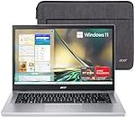 Acer Aspire 3 A314-23P-R3QA Slim Laptop | 14.0" Full HD IPS Display | AMD Ryzen 5 7520U Quad-Core Processor | AMD Radeon Graphics | 8GB LPDDR5 | 512GB NVMe SSD | Wi-Fi 6 | Windows 11 Home