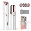 Facial Hair Removal for Women, SEIHAI Hair Removal Device(Luxury), Face Razors for Women, Personal Care Products/Facial Hair Remover for Face, Lip, Chin, Included 4 x Replacement Heads