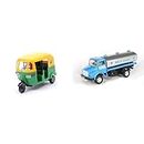 Centy Toys Cng Auto Rickshaw, Multi Color & Mother Dairy Tanker, Multi Color, Kids