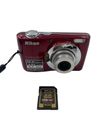 Nikon Coolpix L25 Digital Camera AA Battery - Red