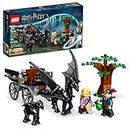 LEGO Harry Potter Hogwarts Carriage & Thestrals Set 76400, Building Toy for Kids 7 Plus Years Old with 2 Winged Horse Figures and Luna Lovegood Minifigure