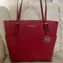 Michael Kors Bags | Brand New Crimson Mk With Tags Red | Color: Red | Size: Os