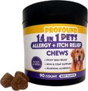 Profound Pets Pet Allergy and Itch Relief, Dog Allergy Chews, Intermittent Itchi