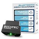 BLCKTEC 430 Bluetooth OBD2 Scanner Diagnostic Tool - Car Code Reader for All Cars OBDII Compatible - Read & Clear Engine, ABS, SRS, Oil Light, & More - Subscription Free OBD App On iOS & Android